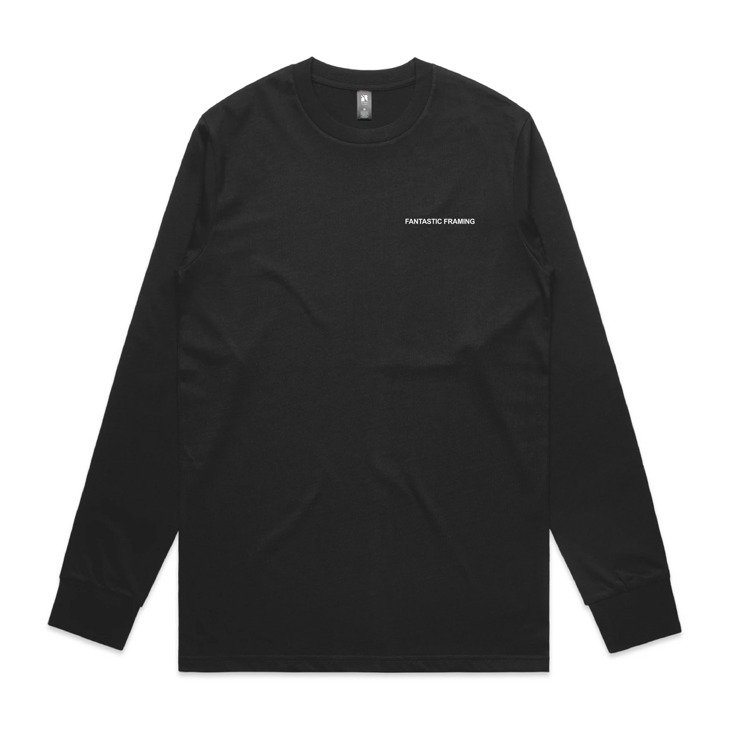 FANTASTIC FRAMING AS COLOUR CLASSIC TEE L/S BLACK REPEAT
