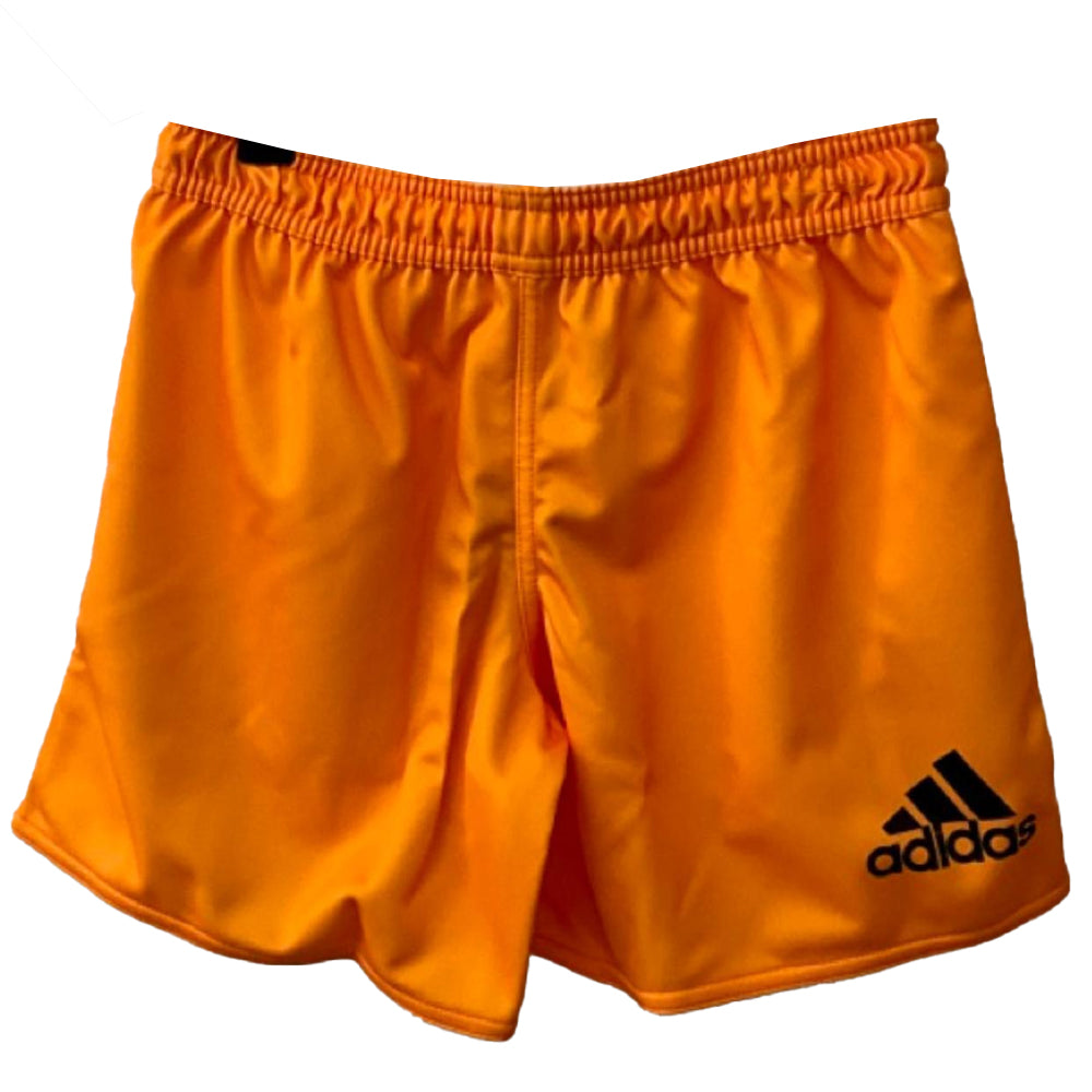 ADIDAS RUGBY SHORTS ORANGE MENS