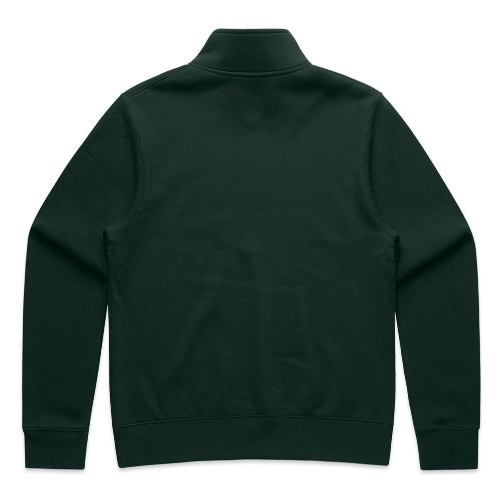 AS COLOUR WO'S STENCIL HALF ZIP CREW