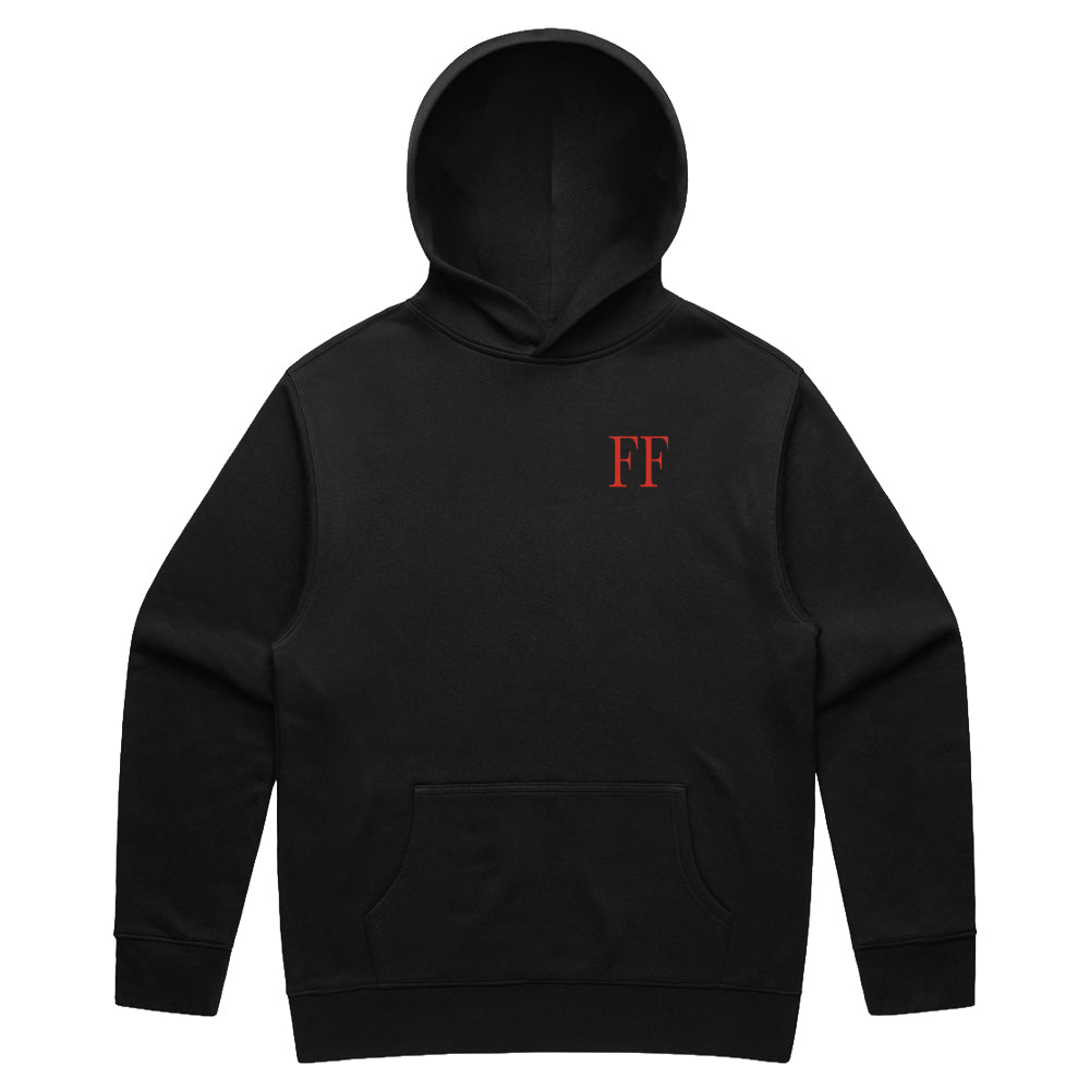 FANTASTIC FRAMING AS COLOUR RELAX HOOD MEN’S BLACK DO IT RIGHT BLACK