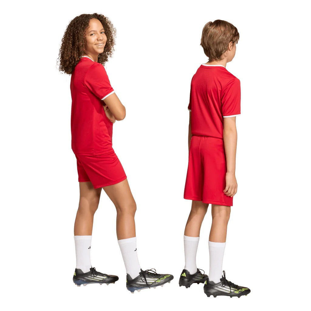 ADIDAS ENTRADA 26 SHORTS RED YOUTH