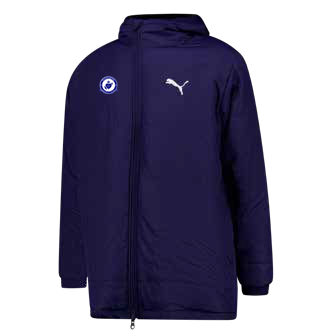 PUMA MASCOT KINGS FC PADDED JACKET NAVY MENS