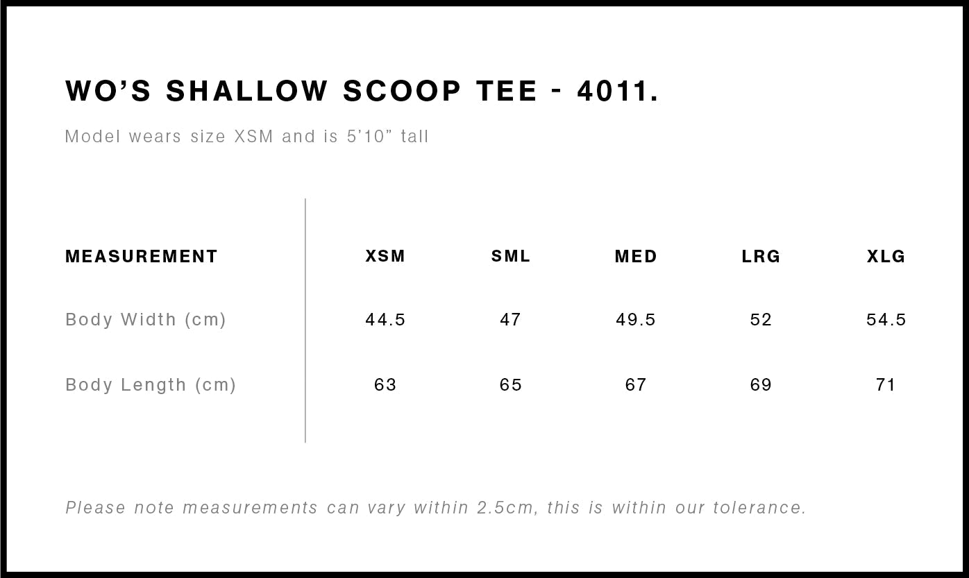 FIRMUS AS COLOUR SHALLOW SCOOP TEE WOMEN'S GREY MARLE