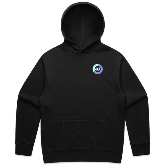365 REHAB RELAX HOOD MENS BLACK