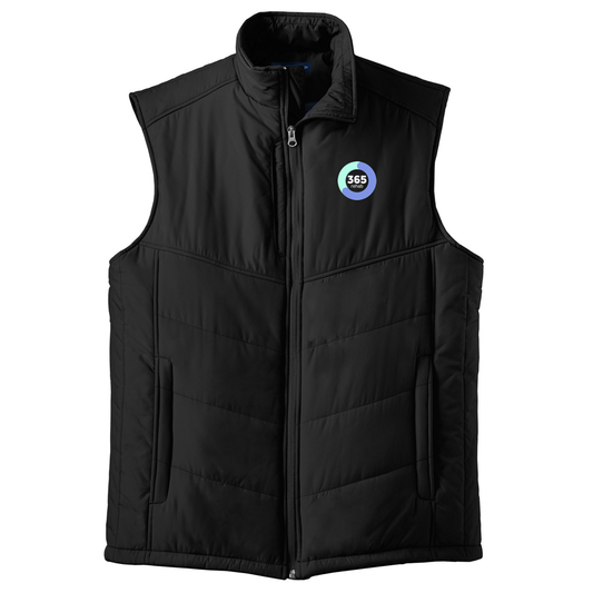 365 REHAB PUFFY VEST MENS BLACK