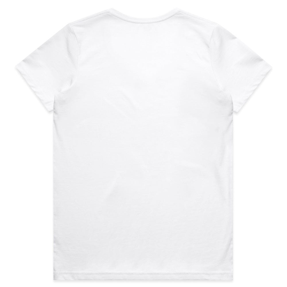 AS COLOUR MAPLE V NECK TEE WOMENS