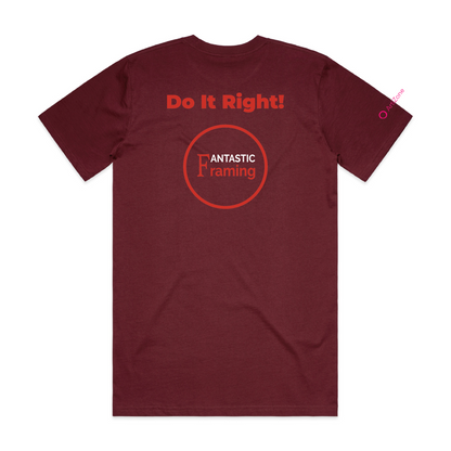 FANTASTIC FRAMING AS COLOUR CLASSIC TEE DO IT RIGHT
