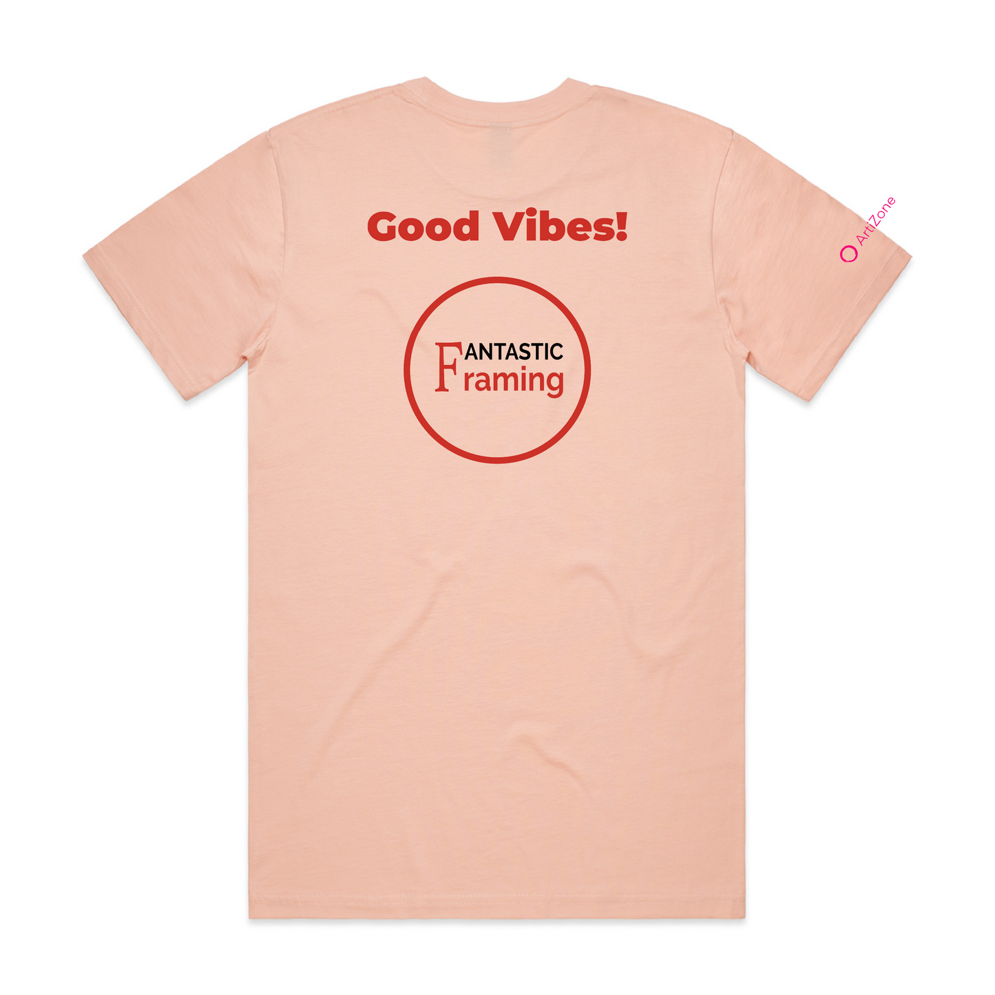 FANTASTIC FRAMING AS COLOUR CLASSIC TEE GOOD VIBES