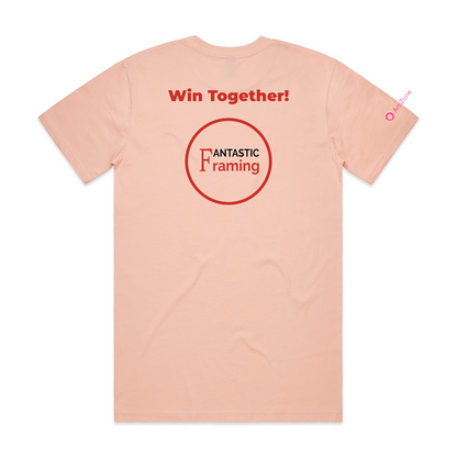 FANTASTIC FRAMING AS COLOUR CLASSIC TEE WIN TOGETHER