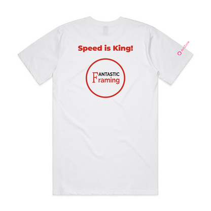 FANTASTIC FRAMING AS COLOUR CLASSIC TEE SPEED IS KING