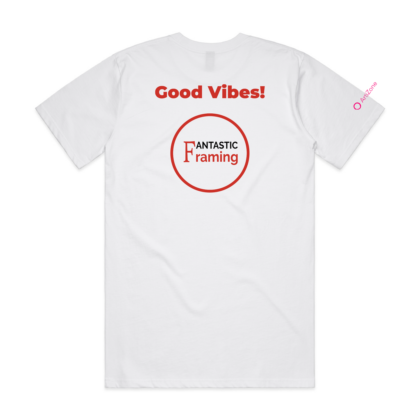 FANTASTIC FRAMING AS COLOUR CLASSIC TEE GOOD VIBES