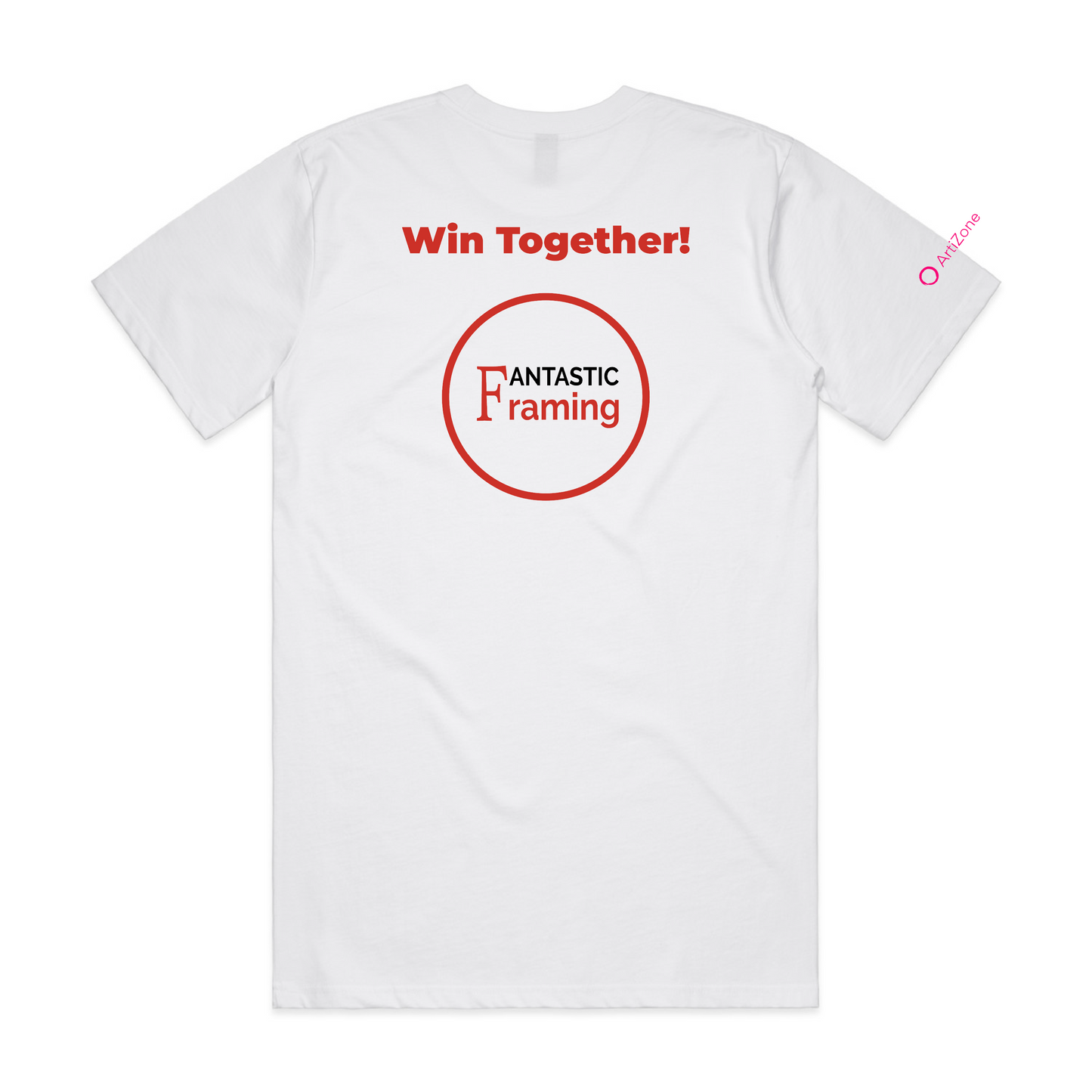 FANTASTIC FRAMING AS COLOUR CLASSIC TEE WIN TOGETHER