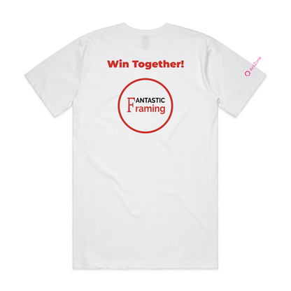 FANTASTIC FRAMING AS COLOUR CLASSIC TEE WIN TOGETHER