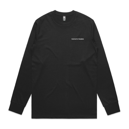 FANTASTIC FRAMING AS COLOUR CLASSIC TEE L/S BLACK REPEAT