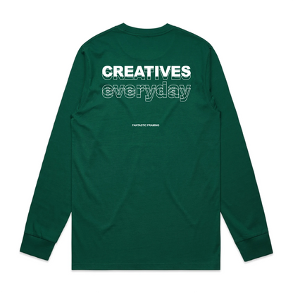FANTASTIC FRAMING AS COLOUR CLASSIC TEE L/S JADE CREATIVES