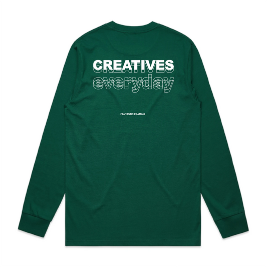 FANTASTIC FRAMING AS COLOUR CLASSIC TEE L/S JADE CREATIVES