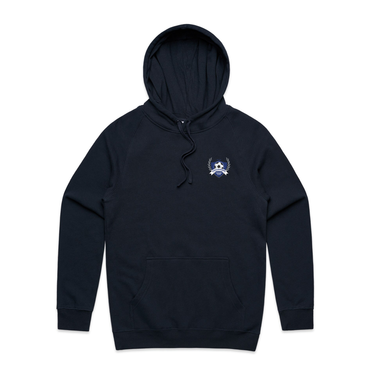 AS COLOUR COLLEGIANS SC SUPPLY HOOD NAVY ADULT