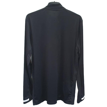 ADIDAS 1/4 ZIP MIDLAYER BLACK MENS