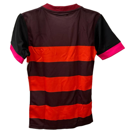 ADIDAS RUGBY JERSEY MT STRIPED WHITE/ORANGE MENS