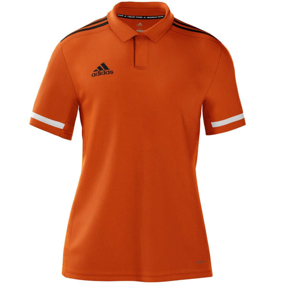 ADIDAS TEAM 19 POLO ORANGE MENS