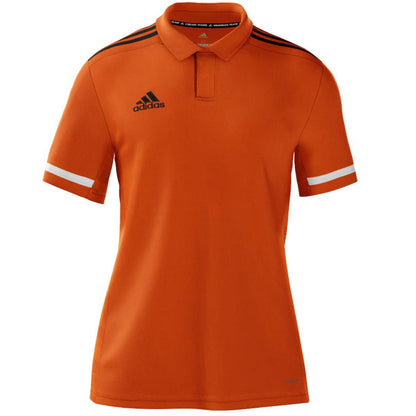 ADIDAS TEAM 19 POLO ORANGE MENS