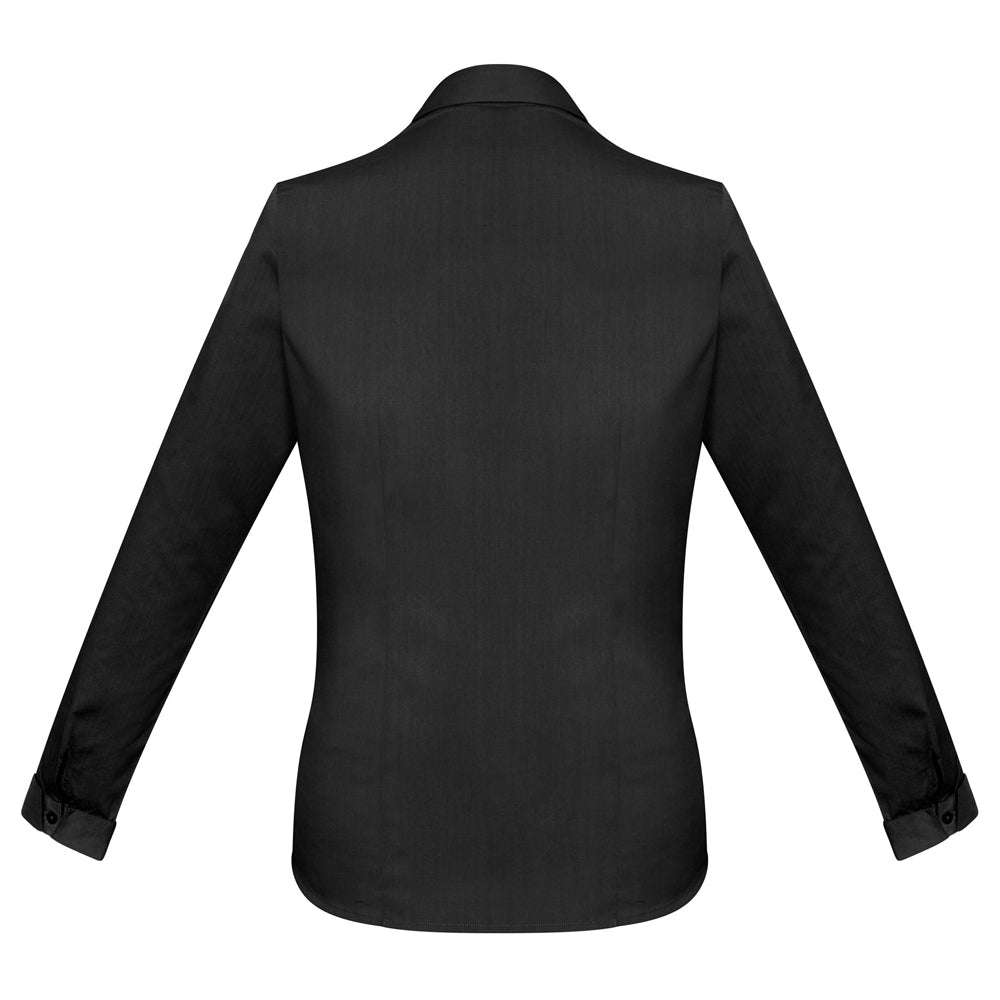 ALAND WOMENS MONACO LONG SLEEVE SHIRT BLACK