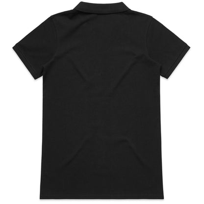 ALAND WO'S PIQUE POLO BLACK
