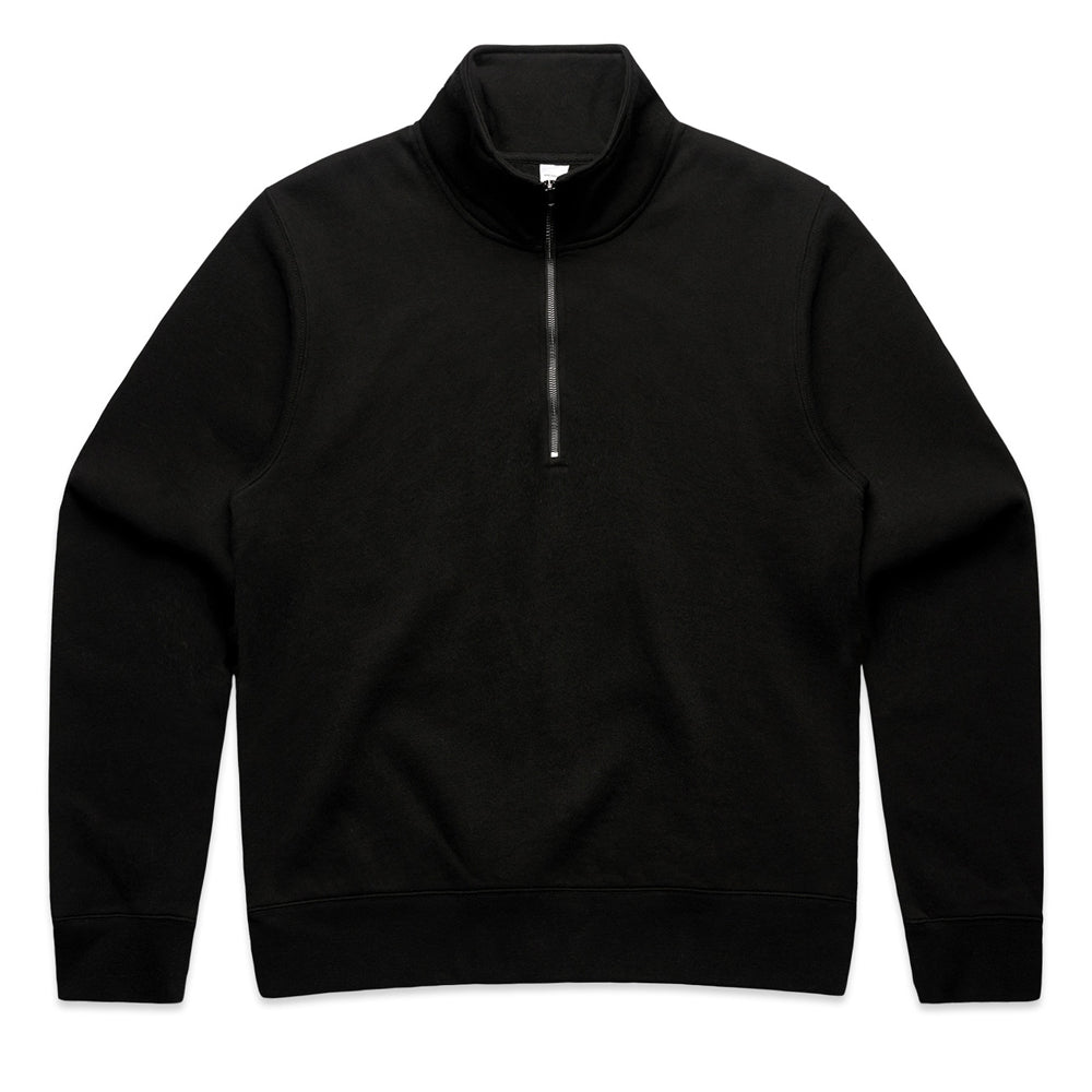 AS COLOUR WO'S STENCIL HALF ZIP CREW