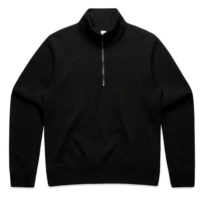 AS COLOUR WO'S STENCIL HALF ZIP CREW