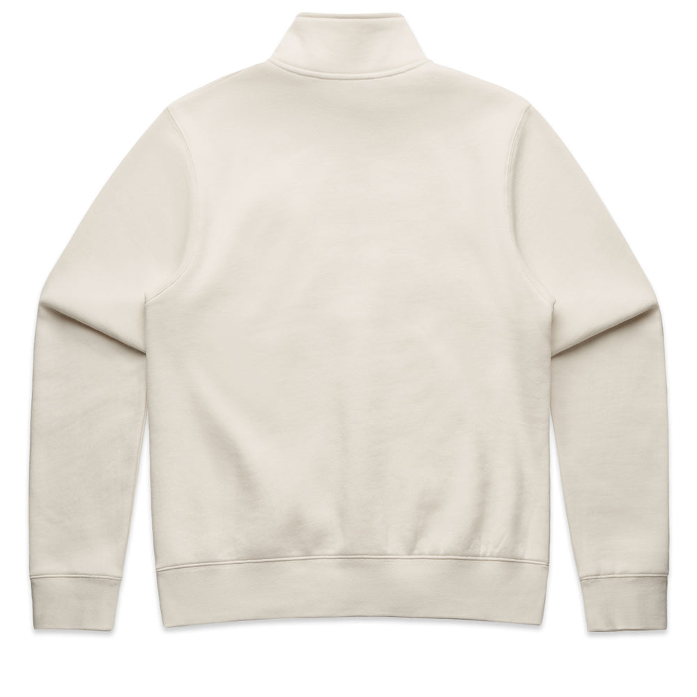 AS COLOUR WO'S STENCIL HALF ZIP CREW