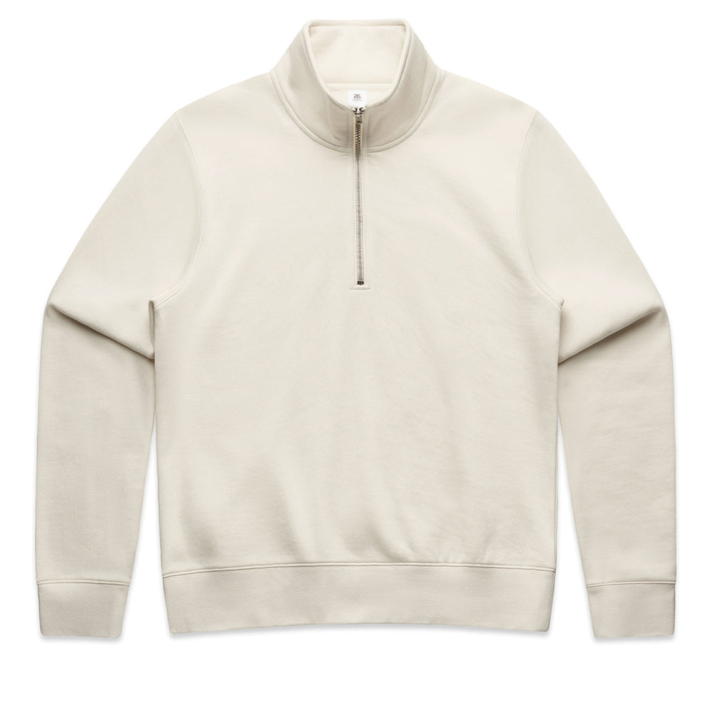 AS COLOUR WO'S STENCIL HALF ZIP CREW