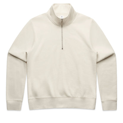 AS COLOUR WO'S STENCIL HALF ZIP CREW