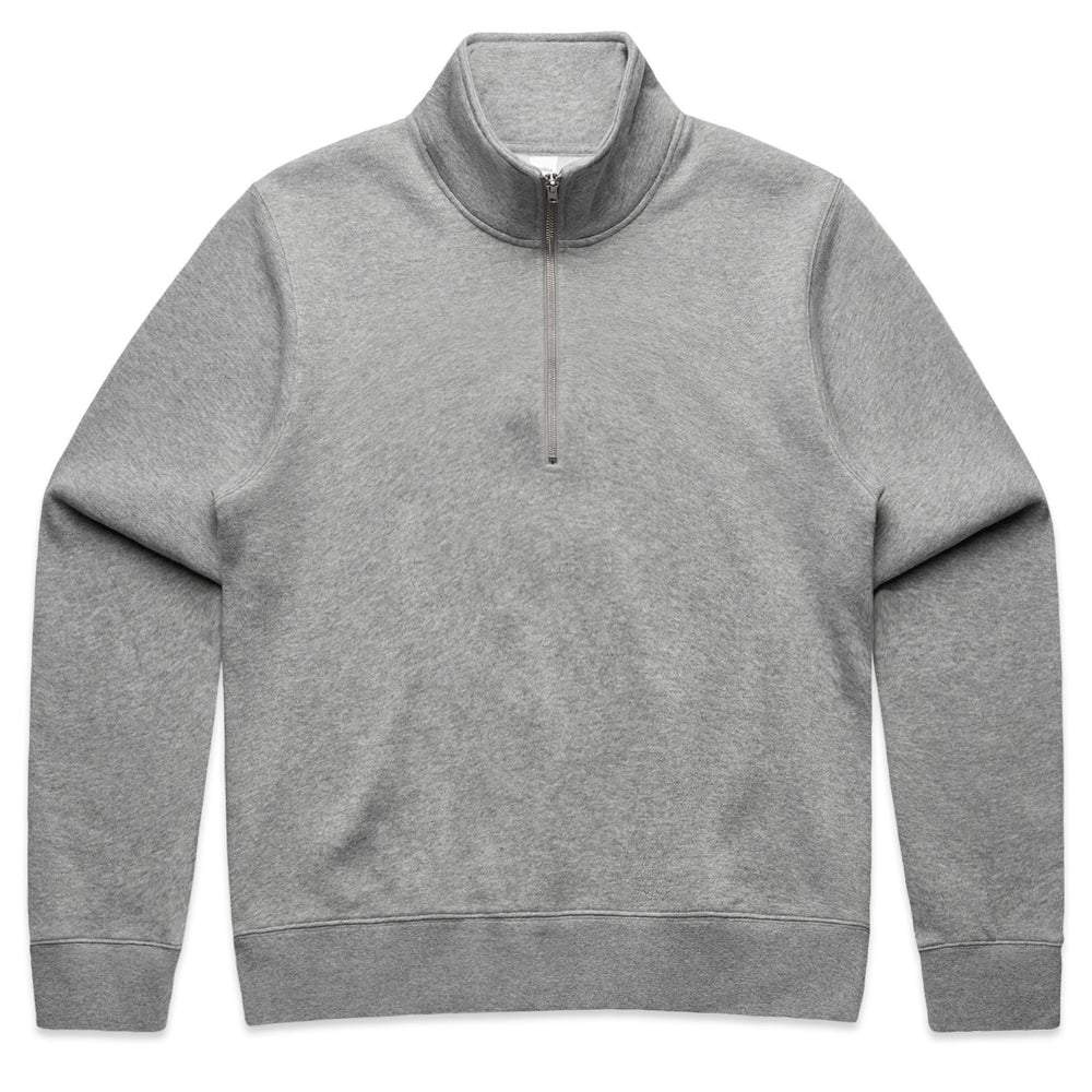 AS COLOUR WO'S STENCIL HALF ZIP CREW