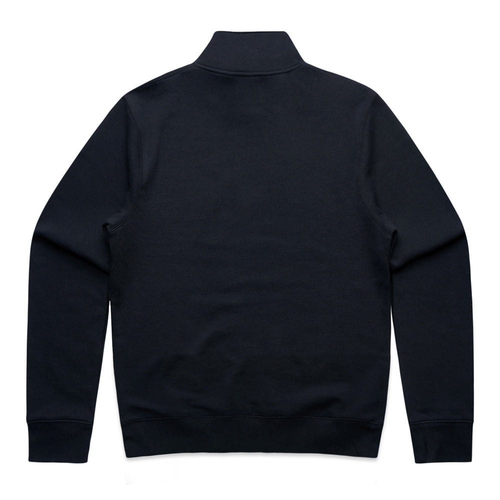AS COLOUR WO'S STENCIL HALF ZIP CREW