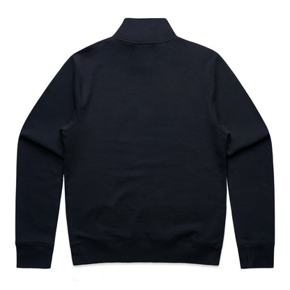 AS COLOUR WO'S STENCIL HALF ZIP CREW