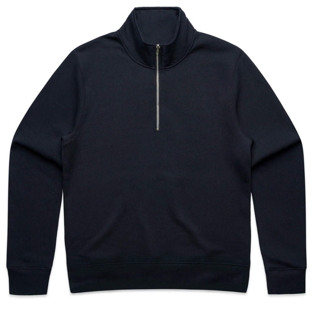 AS COLOUR WO'S STENCIL HALF ZIP CREW