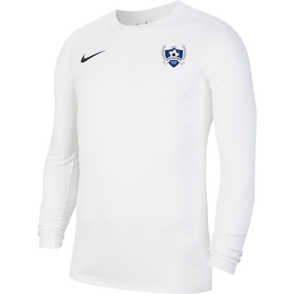 NIKE COLLEGIANS SC PARK 7 LONG SLEEVE TRAINING JERSEY WHITE-MENS
