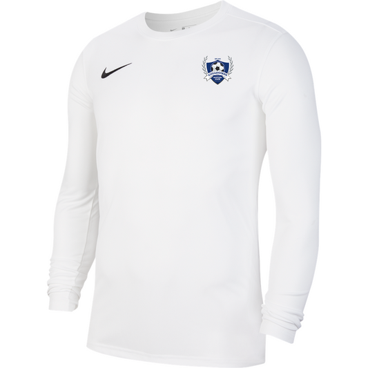 NIKE COLLEGIANS SC PARK 7 LONG SLEEVE TRAINING JERSEY WHITE-MENS