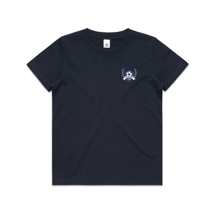 AS COLOUR COLLEGIANS SC STAPLE TEE NAVY KIDS & YOUTH