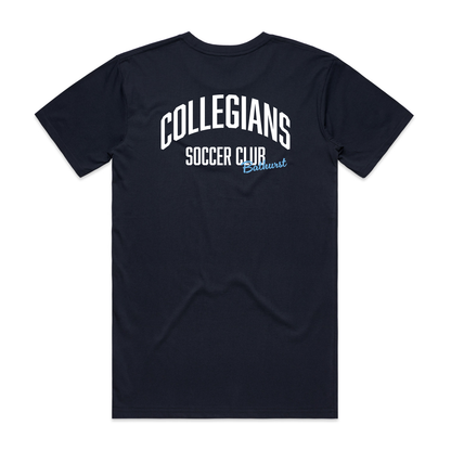 AS COLOUR COLLEGIANS SC STAPLE TEE NAVY MENS