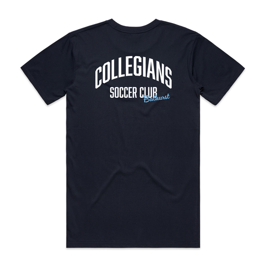 AS COLOUR COLLEGIANS SC STAPLE TEE NAVY MENS