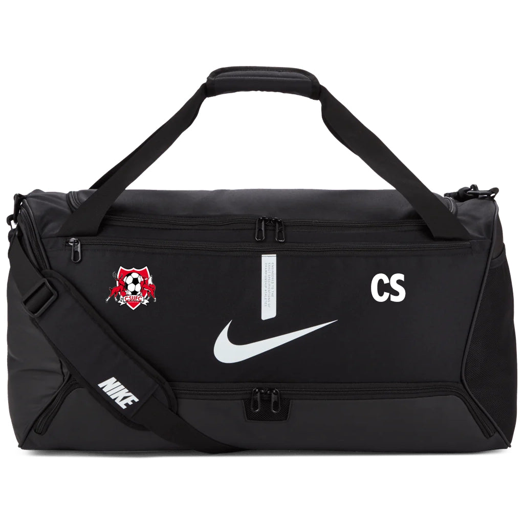 NIKE CHARLES STURT FC ACADEMY TEAM DUFFLE BAG BLACK