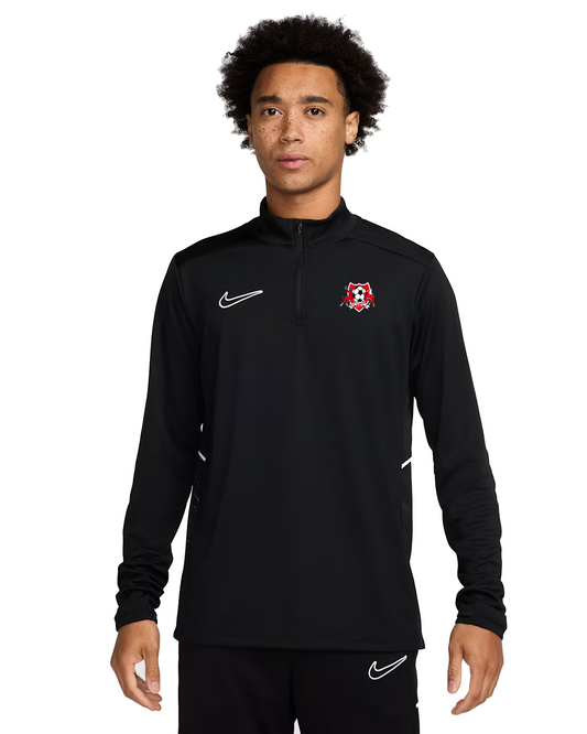 NIKE CHARLES STURT FC DRI-FIT ACADEMY 25 DRILL TOP BLACK MEN'S
