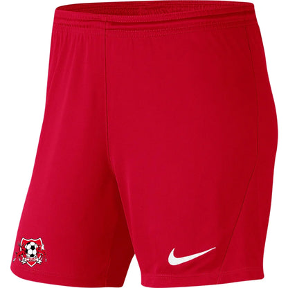 NIKE CHARLES STURT FC PARK 3 SHORTS RED-WOMENS