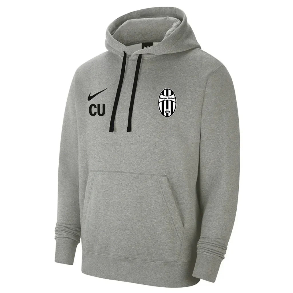 NIKE COOGEE UNITED FC PARK HOODY GREY MARLE-YOUTH