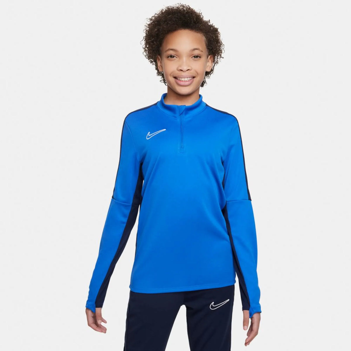 NIKE DRI-FIT ACADEMY 23 DRILL TOP ROYAL YOUTH