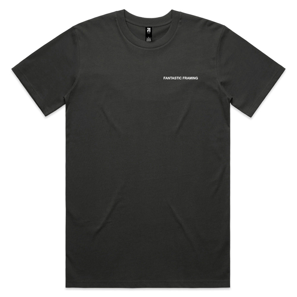FANTASTIC FRAMING AS COLOUR CLASSIC TEE COAL REPEAT