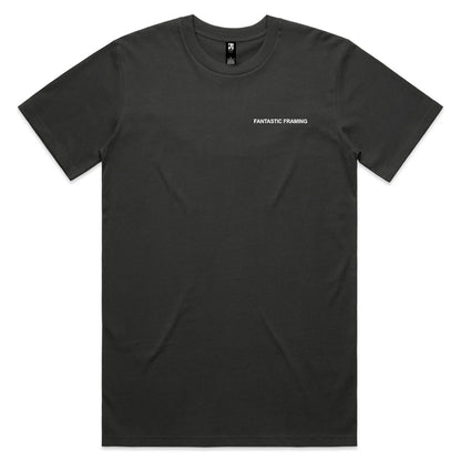 FANTASTIC FRAMING AS COLOUR CLASSIC TEE COAL REPEAT