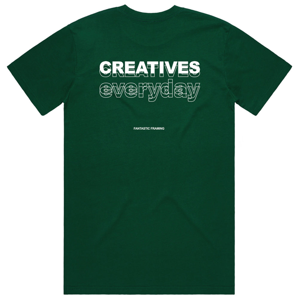 FANTASTIC FRAMING AS COLOUR CLASSIC TEE EMERALD CREATIVES