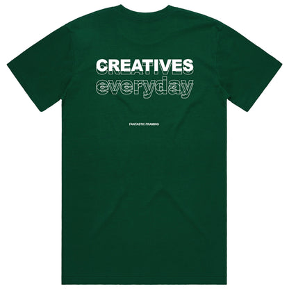 FANTASTIC FRAMING AS COLOUR CLASSIC TEE EMERALD CREATIVES